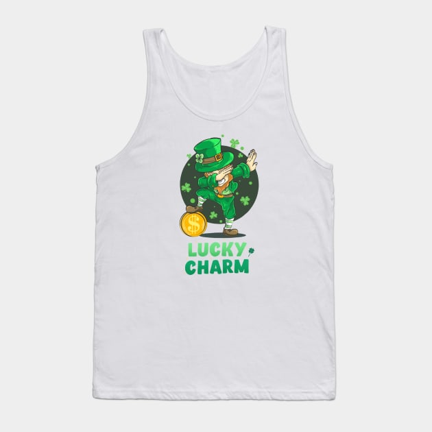 Lucky charm Tank Top by Amusing Aart.